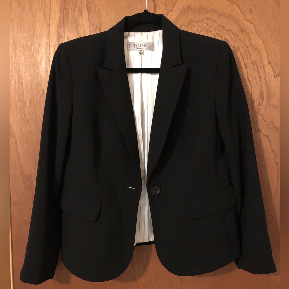 Kasper Petite Black Blazer